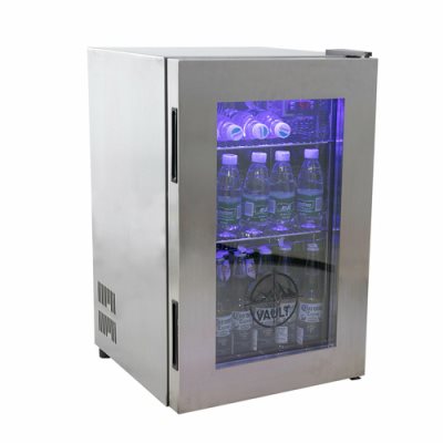 VBB‐2.6 Vault Beer Cooler, one‐section, 18‐9/10"W, 2.6 cu. ft., rear mounted self‐contained refrigeration