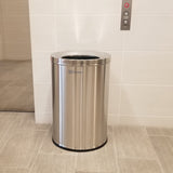 26 Gallon Stainless Steel Round Open Top