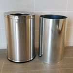 26 Gallon Stainless Steel Round Open Top