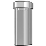 18 Gallon Stainless Steel Semi-Round Open Top