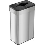 21 Gallon Stainless Steel Rectangular Open Top (Trash)